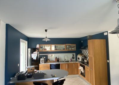 Chantier Genas, Rénovation peinture de cette maison.